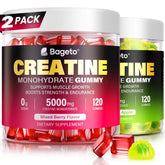 Creatine Monohydrate Gummies Mixed Berry bottle front view