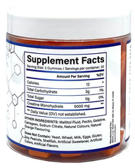 Packaging of Creatine Monohydrate Gummies