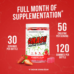Serving size and dosage of 5g Creatine Monohydrate Gummies