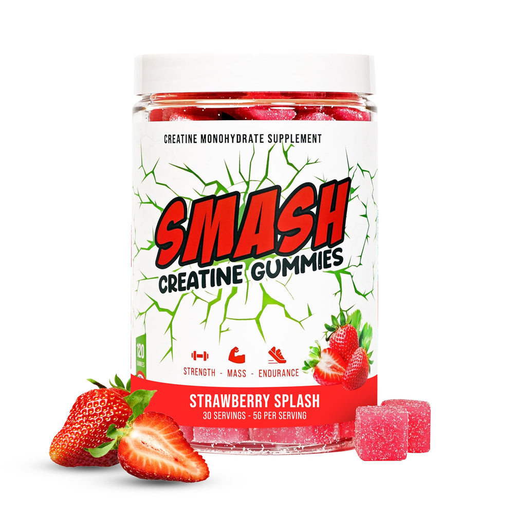 Strawberry flavor Creatine Monohydrate Gummies bottle