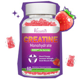 Creatine Monohydrate Gummies bottle with strawberry flavor