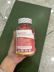 Back view of Creatine Monohydrate Gummies Watermelon bottle
