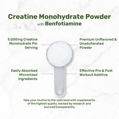 Creatine monohydrate powder dissolving in a beverage