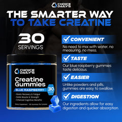 Illustration of creatine monohydrate supplement