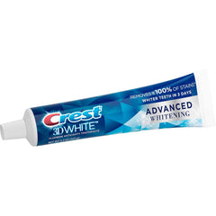 Individual Crest 3D White toothpaste tube