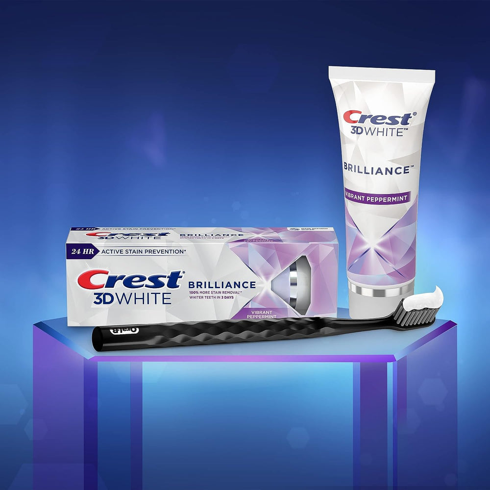 Graphic illustrating 24-hour stain protection with twice-daily brushing