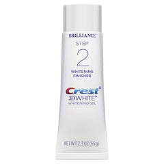 Whitening results visual with Crest 3D White Brilliance