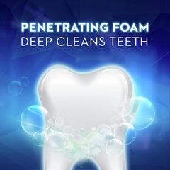 Advanced whitening removes stains and deeply cleans with Crest
