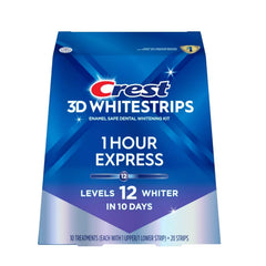 Crest 3D Whitestrips 1-Hour Express pack image