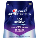 Crest 3D Whitestrips Age Renew kit box with 42 strips