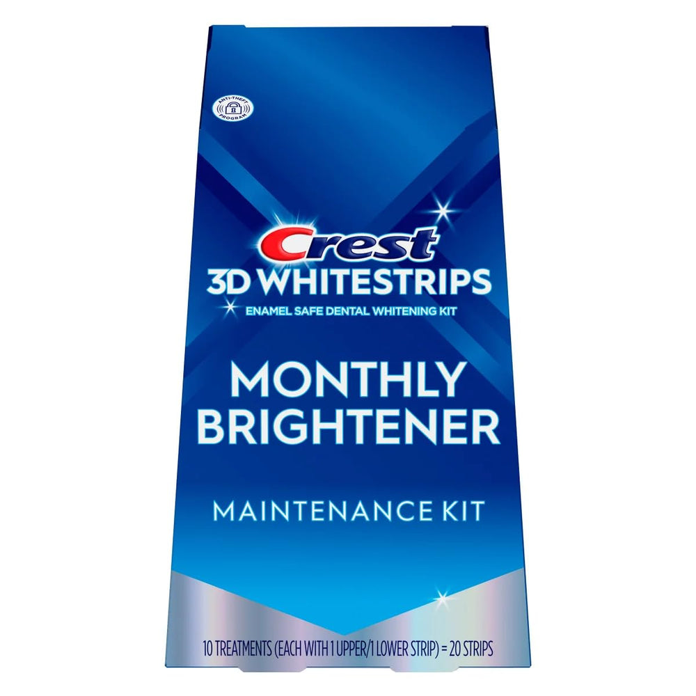 Before and after whitening comparison