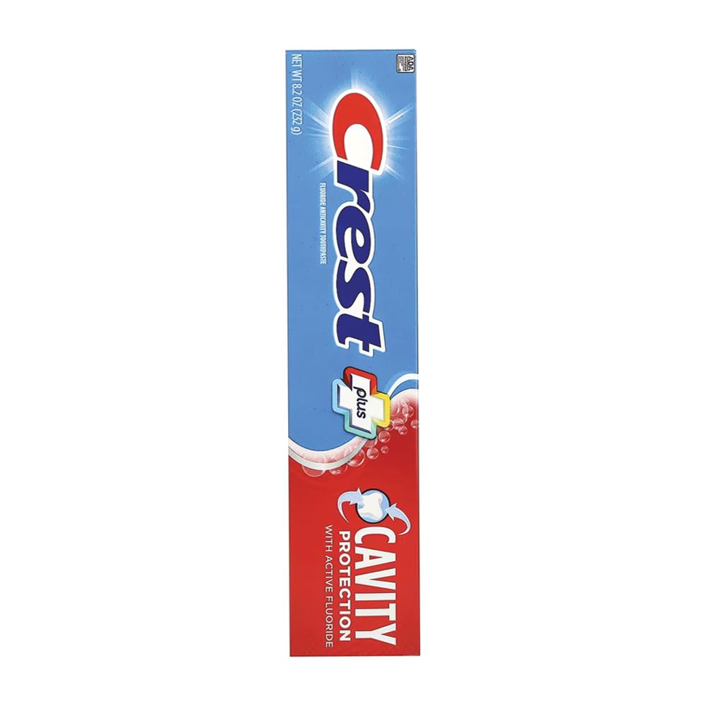 Front view of Crest Cavity Protection Toothpaste Regular Paste 8.2 oz
