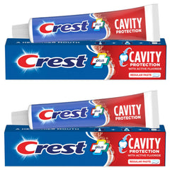 Product display of Crest Cavity Protection Toothpaste Pack of 2