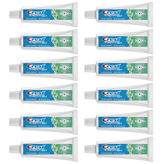 Crest Complete Whitening Scope Minty toothpaste tube