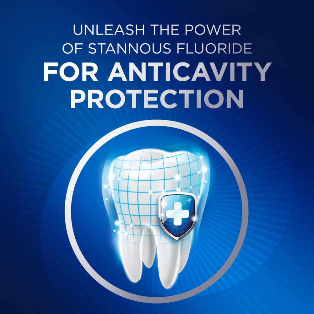 Travel-ready Crest Densify PRO-Health toothpaste pack of four