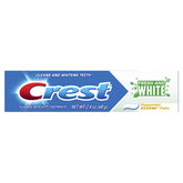Front view of Crest Fresh & White Toothpaste Peppermint Gleem 2.4 oz