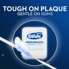 Close-up of Crest Glide Origional Floss packaging