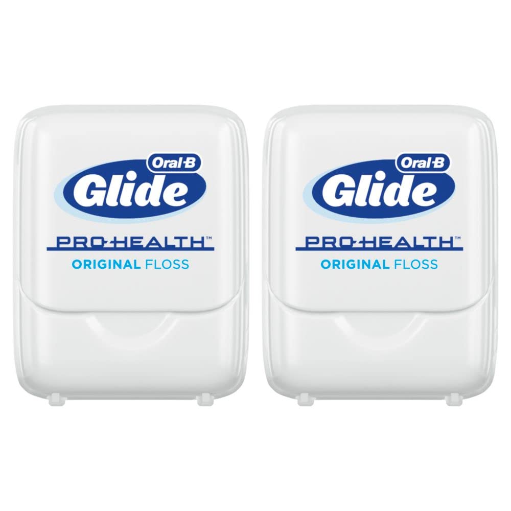 Natural wax coating on Crest Glide Origional Floss