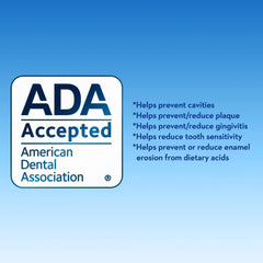 Brushing action with Crest Gum Detoxify Deep Clean toothpaste