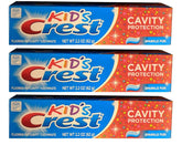 Crest Kids Toothpaste 6.6 oz - 3 Pack, front view
