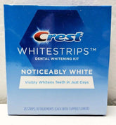 Crest Noticeably White Whitestrips packaging