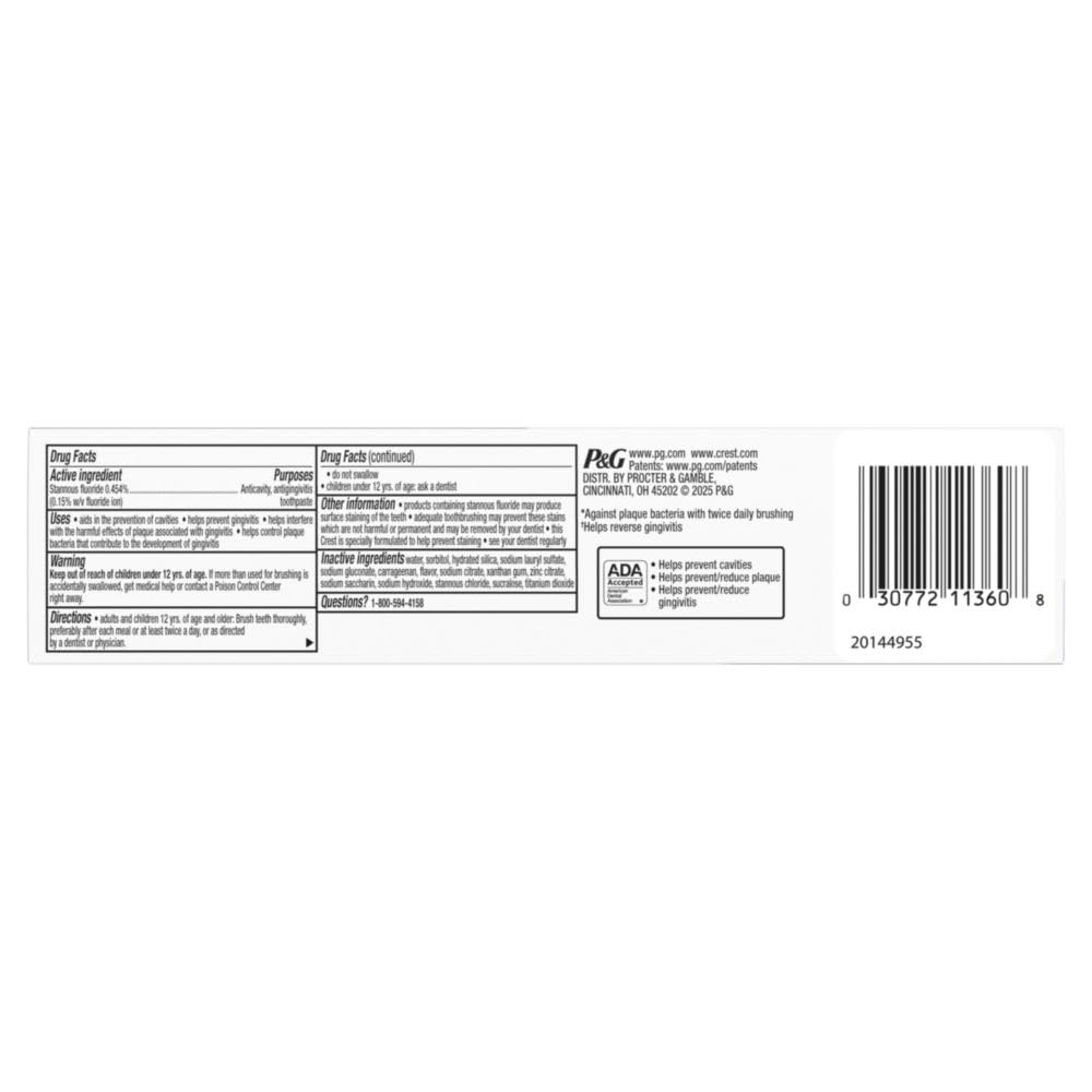 Enamel protection and cavity prevention messaging