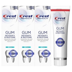 Crest Pro-Health Gum Detoxify and Restore Deep Clean toothpaste pack front view