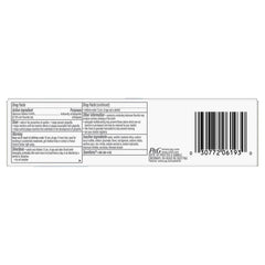 Close-up of Crest Pro-Health Gum Detoxify toothpaste tube