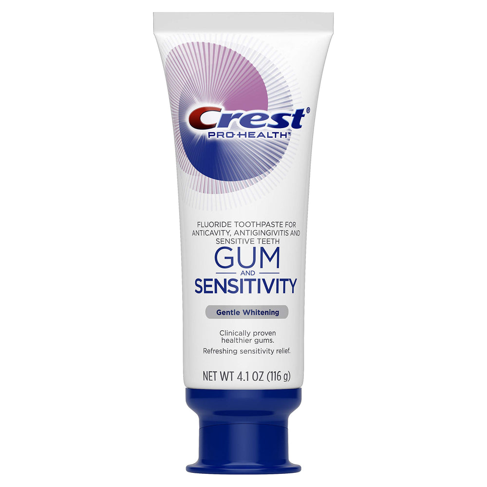 Toothpaste tube close-up showing paste texture