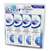 Crest Pro Health Ultra Gum Detoxify Toothpaste 4-pack box on display