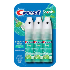 Crest Scope Mint Breath Mist 3-Pack front view