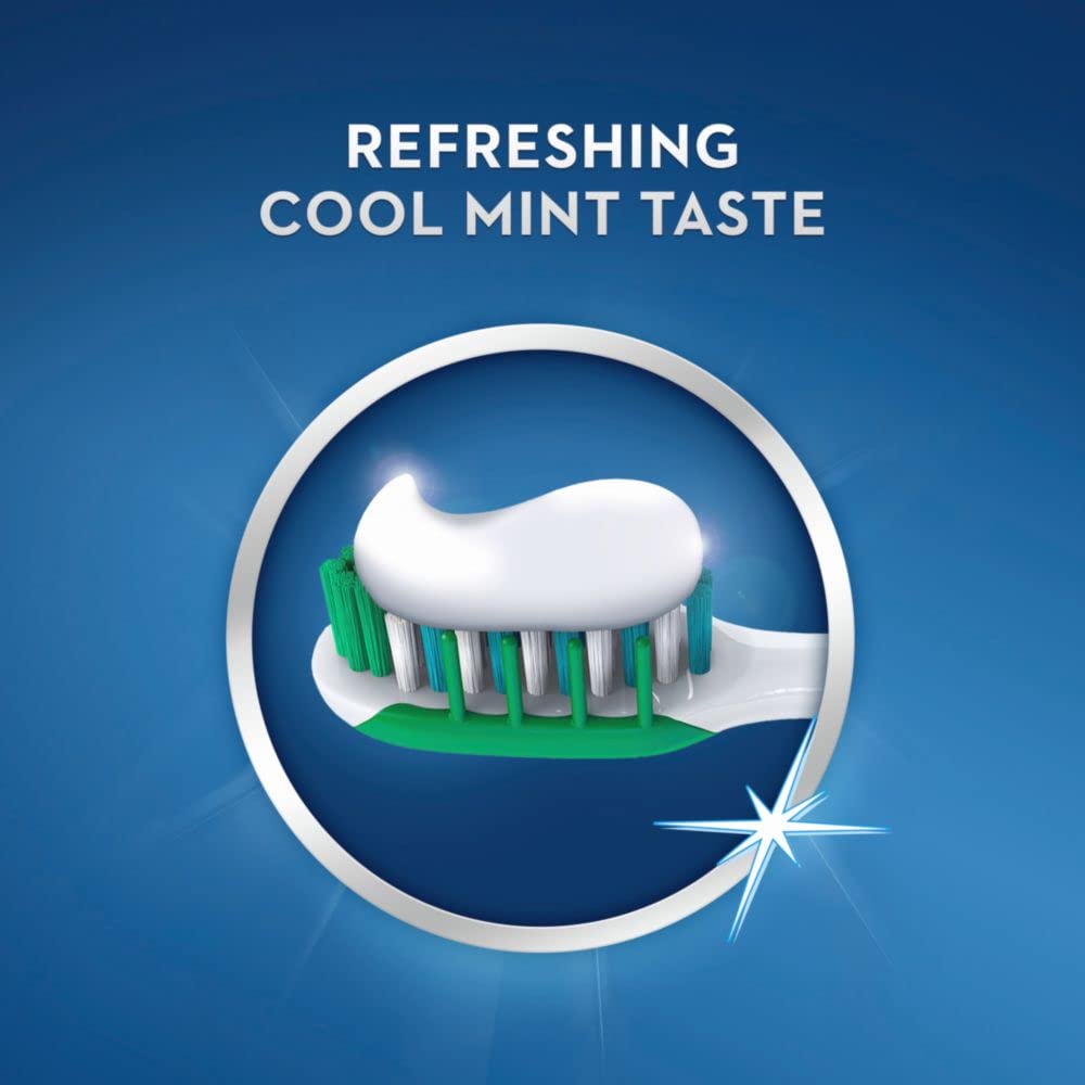 Crest Tartar Protection packaging indicating a 4-pack