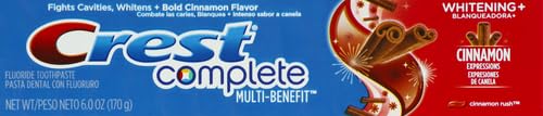 Concept image of Crest toothpaste showing fresh breath and bright smile