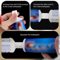 Ends compatible with Crest toothpaste tubes