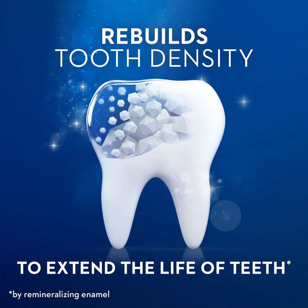 Crest Pro-Health Densify Daily Whitening Toothpaste 4.1 oz - label close-up