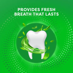 Back label with ingredients and warnings for Crest Scope Classic Mouthwash