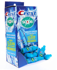 Display box of Crest Scope Peppermint Breath Drops