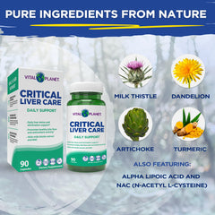 Critical Liver Care daily detox support packaging