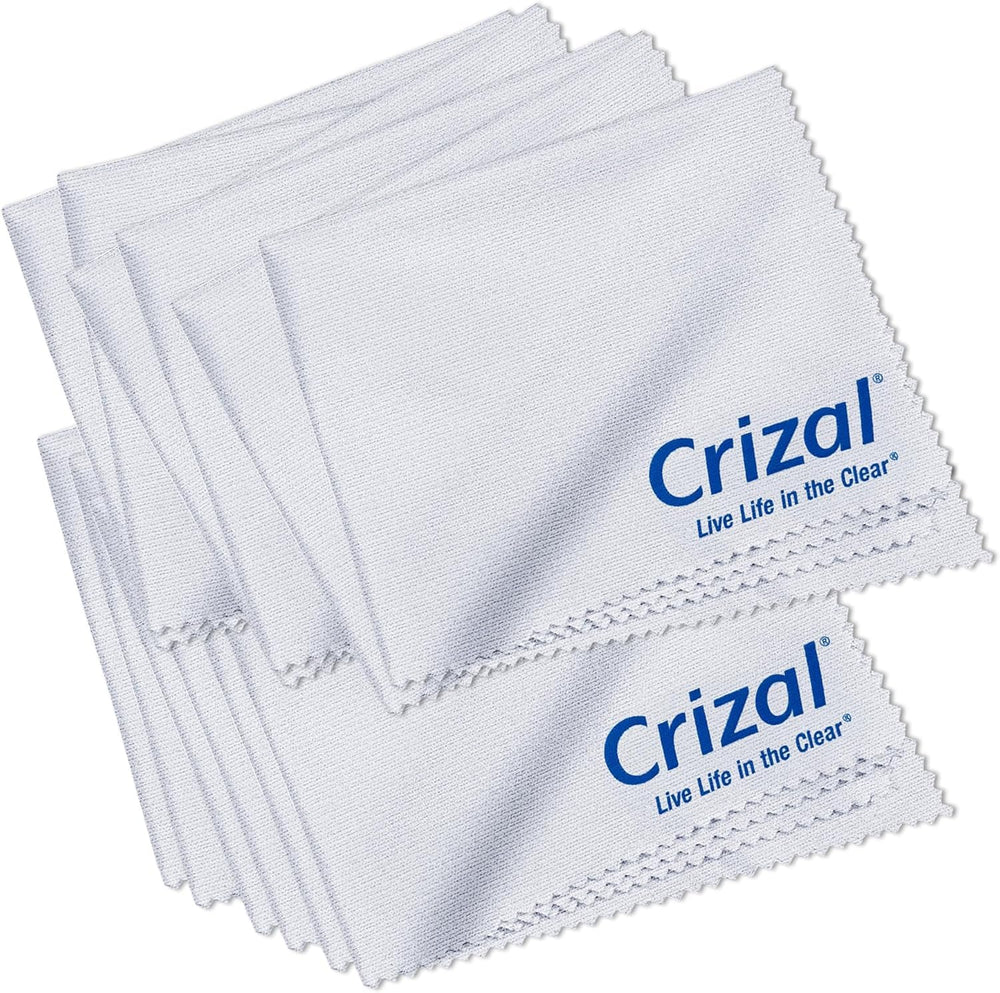 Crizall 12-pack microfiber cloths in packaging