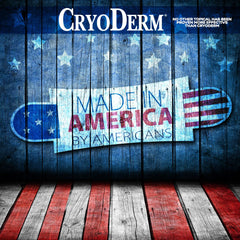 Cryoderm Cold Gel 4oz – natural ingredients list