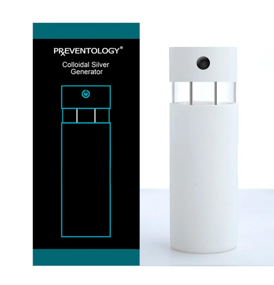 Colloidal Silver Generator CS Pro front view in white