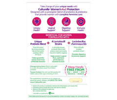 Digestive health support from Culturelle Women’s Healthy Balance Probiotics