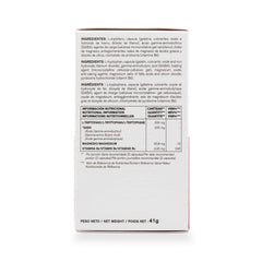 Ingredients highlight: L-tryptophan, GABA, magnesium, vitamin B6
