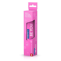 Packaging showing vegan, SLS-free, fluoride 950ppm attributes