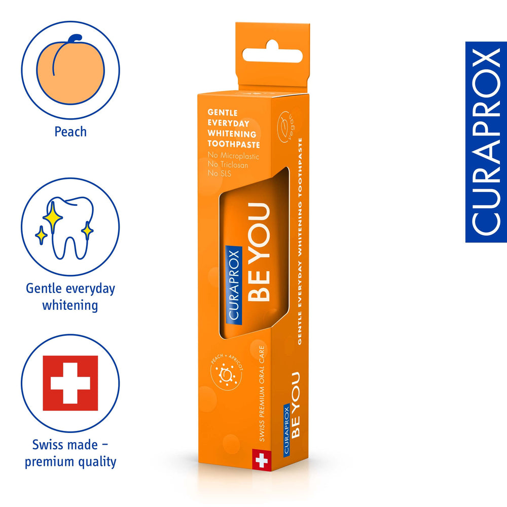Vegan, SLS-free toothpaste with 950 ppm fluoride