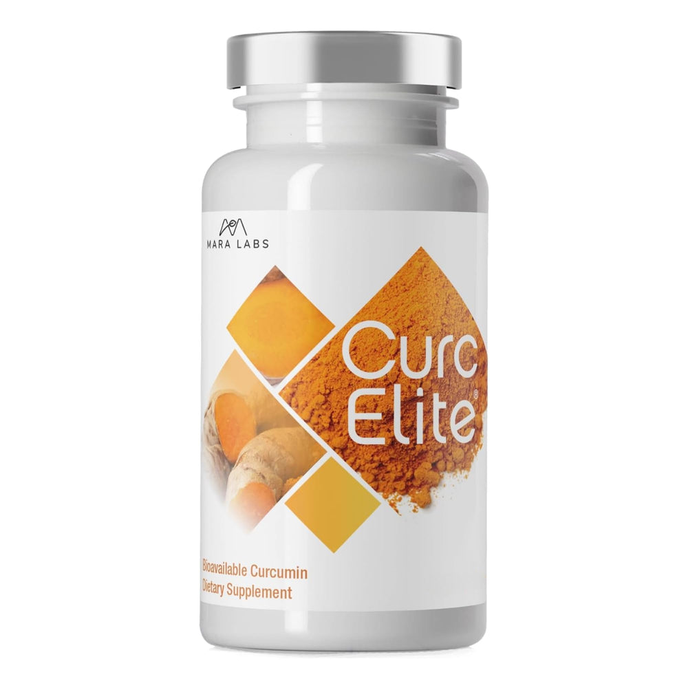 Mara Labs CurcElite Curcumin bottle with label