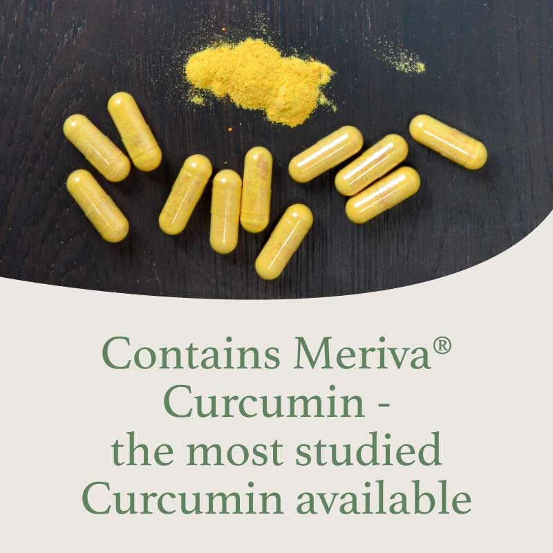 Meriva curcumin phytosome technology concept illustration