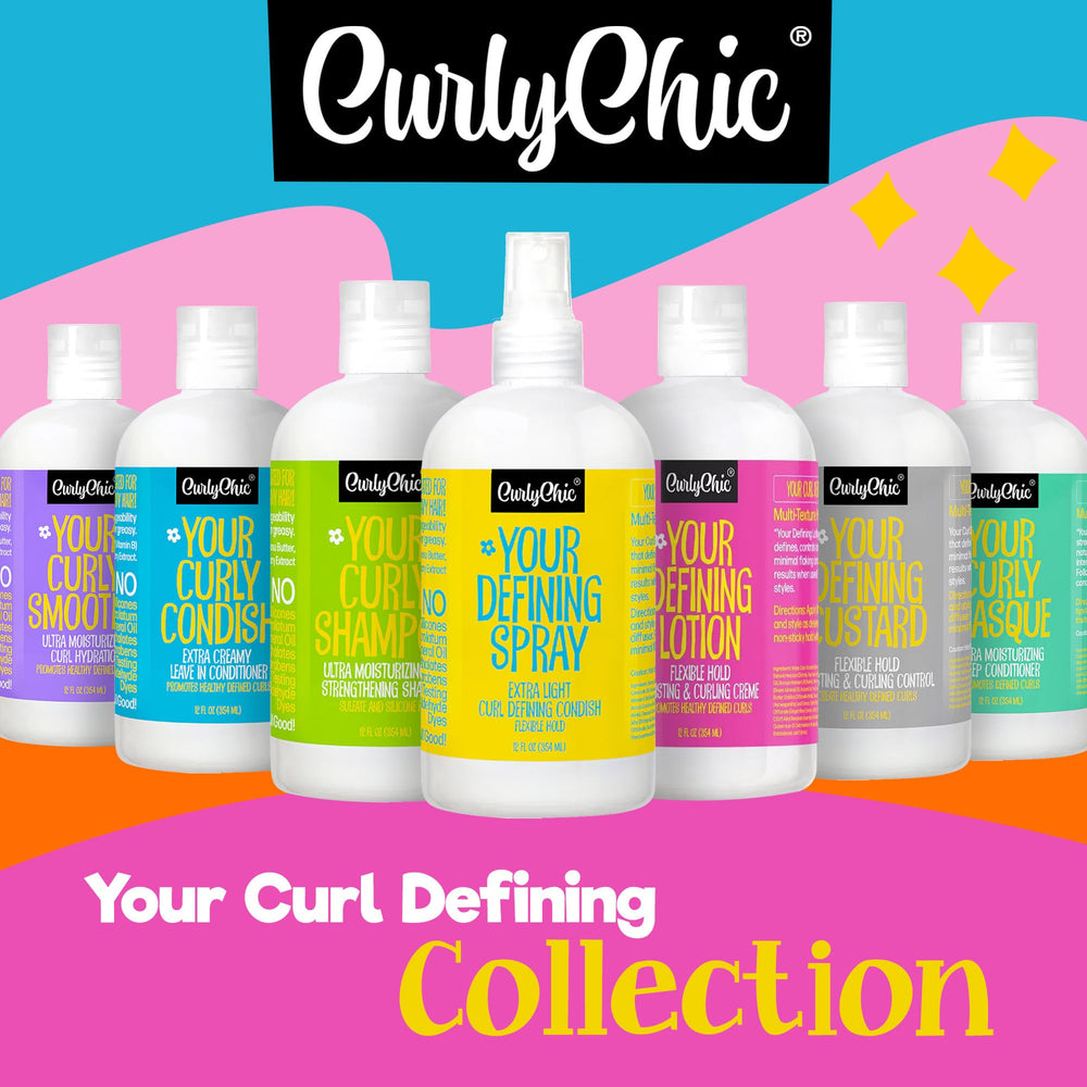 CurlyChic emphasizes safe, natural ingredients free from sulfates and parabens