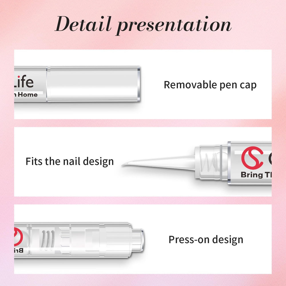 CurvLife acetone-free formula leaves nails residue-free