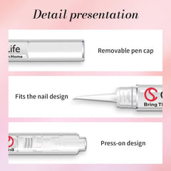 CurvLife acetone-free formula leaves nails residue-free